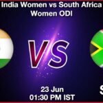 IN W vs SA W LIVE Score