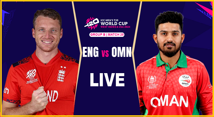 England Crush Oman