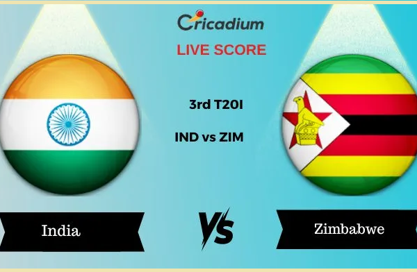 India vs Zimbabwe 3rd T20I 2024