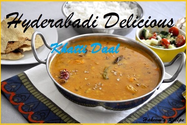 Perfect Hyderabadi Khatti Daal