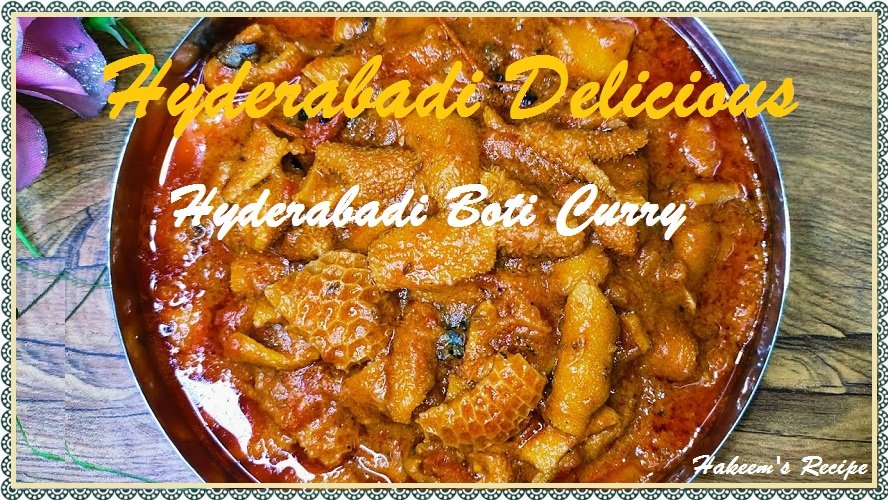 Irresistible Hyderabadi Boti Curry