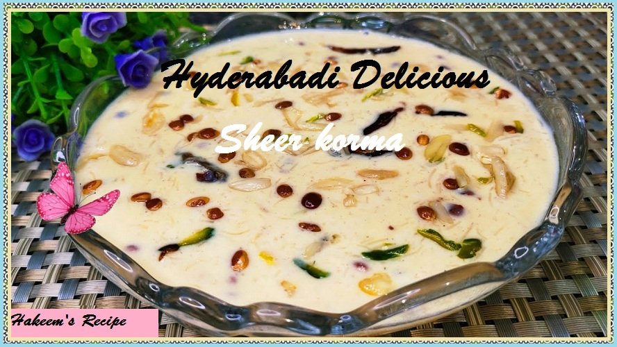 Delicious Hyderabadi Sheer Korma