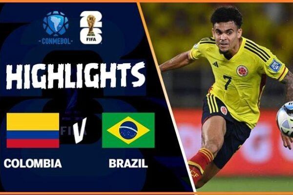 Brazil vs Colombia Highlights 2024