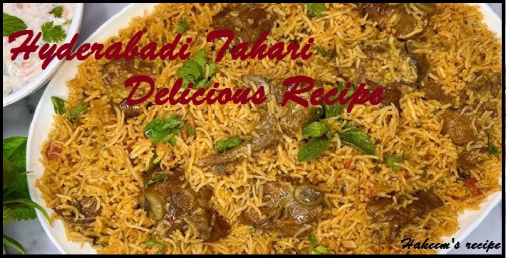 Hyderabadi Chicken and Mutton Tahari