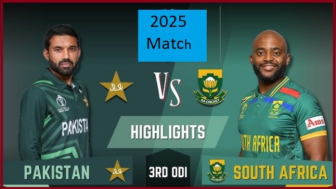 Pakistan vs South Africa